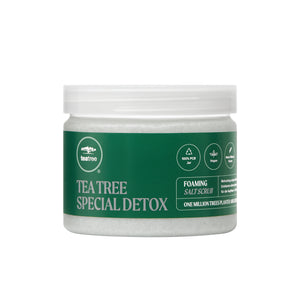 TEA TREE SPECIAL DETOX FOAMING SALT SCRUB
