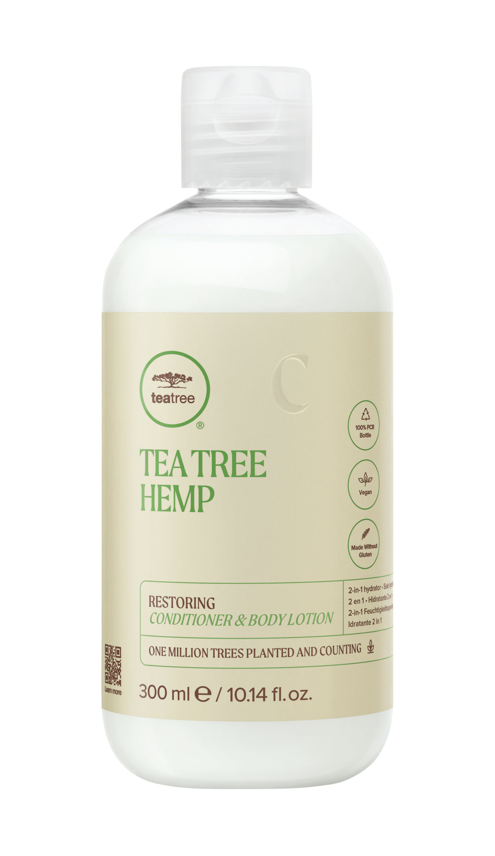 TEA TREE HEMP RESTORING CONDITIONER AND BODY LOTION