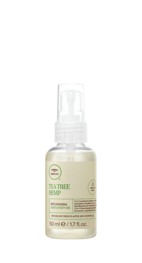TEA TREE HEMP HAIR AND BODY OIL