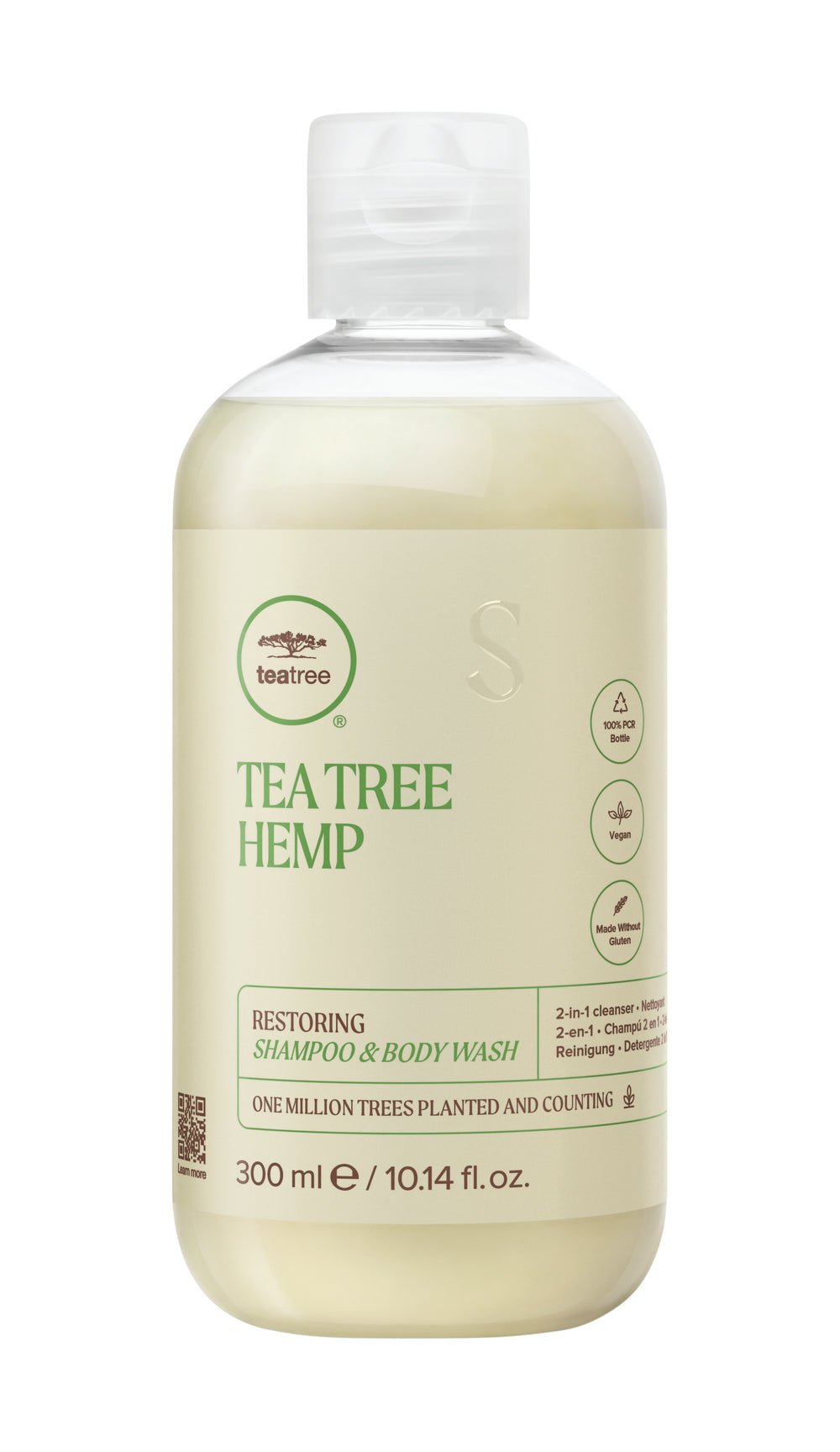 TEA TREE HEMP RESTORING SHAMPOO AND BODY WASH